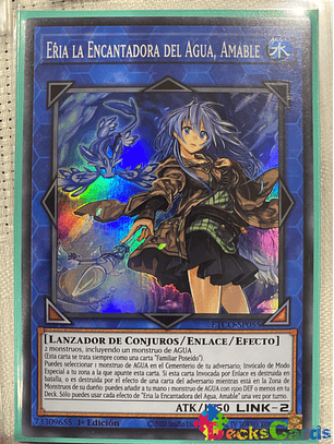 Eria the Water Charmer, Gentle - ETCO-EN055 - Super Rare 1st Edition