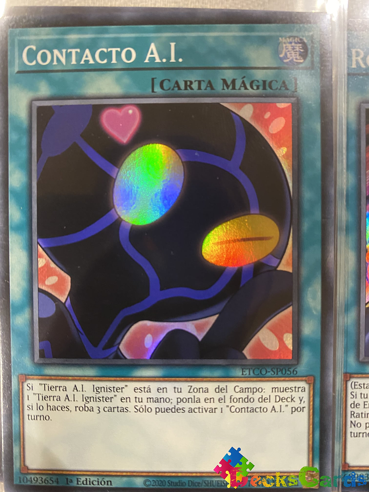 A.I. Contact - ETCO-EN056 - Super Rare 1st Edition 1