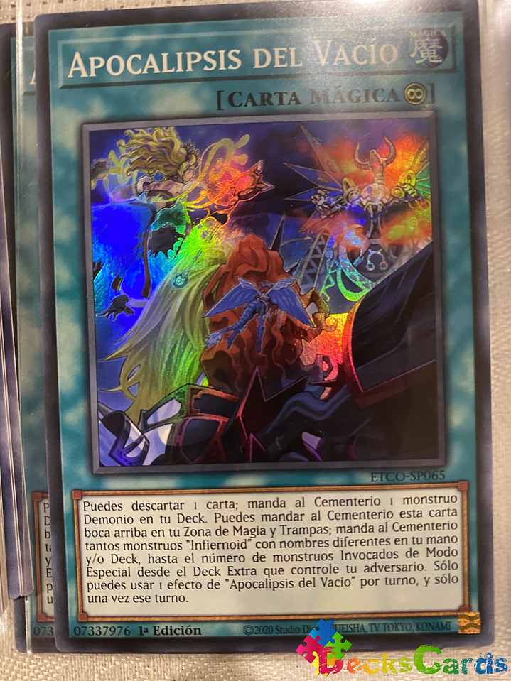 Void Apocalypse - ETCO-EN065 - Super Rare 1st Edition 1