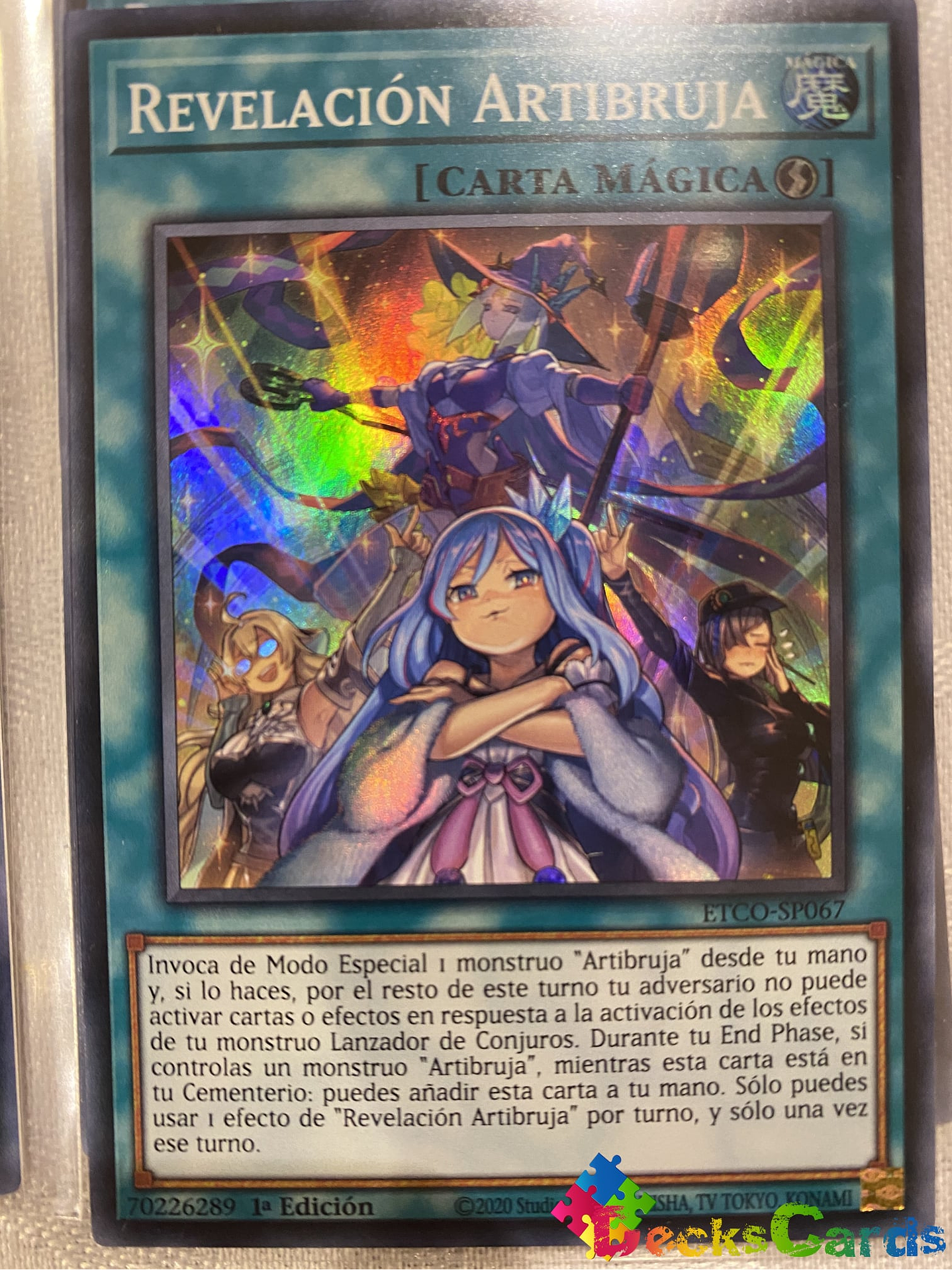 Witchcrafter Unveiling - ETCO-EN067 - Super Rare 1st Edition 1