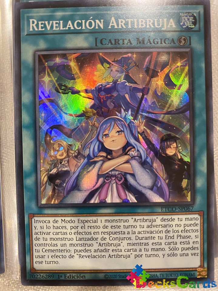 Witchcrafter Unveiling - ETCO-EN067 - Super Rare 1st Edition 1