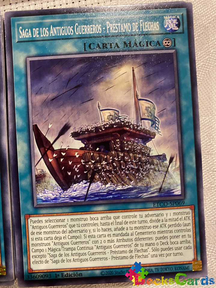 Ancient Warriors Saga - Borrowing of Arrows - ETCO-EN069 - Common 1st Edition 1