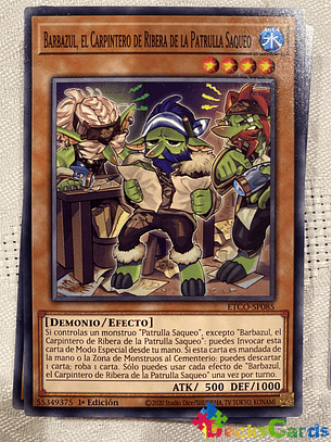 Bluebeard, the Plunder Patroll Shipwright - ETCO-EN085 - Common 1st Edition