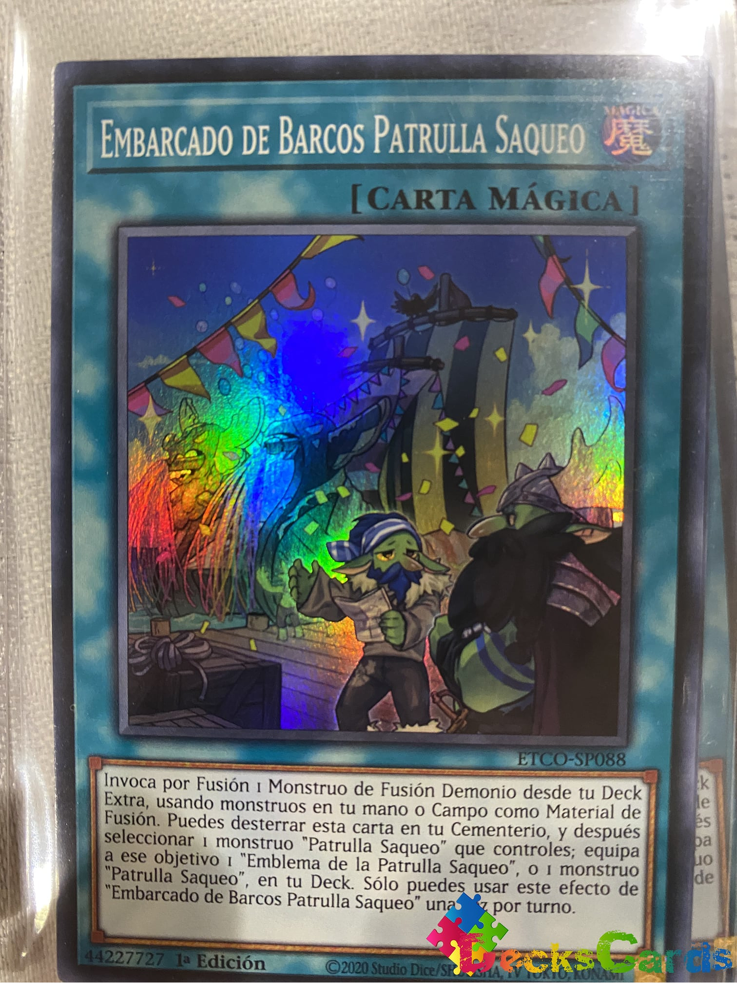 Plunder Patroll Shipshape Ships Shipping - ETCO-EN088 - Super Rare 1st Edition 1