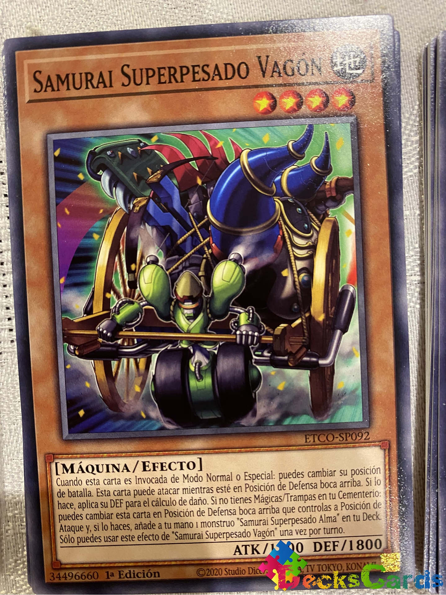 Superheavy Samurai Wagon - ETCO-EN092 - Common 1st Edition 1