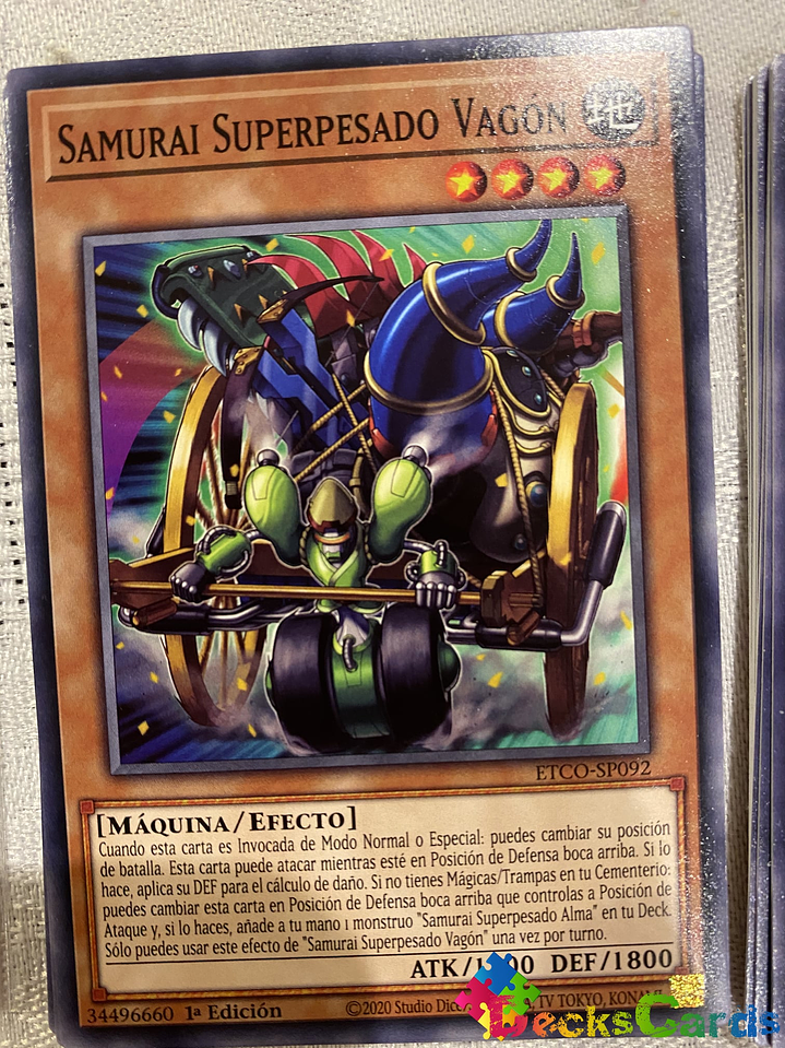 Superheavy Samurai Wagon - ETCO-EN092 - Common 1st Edition 1