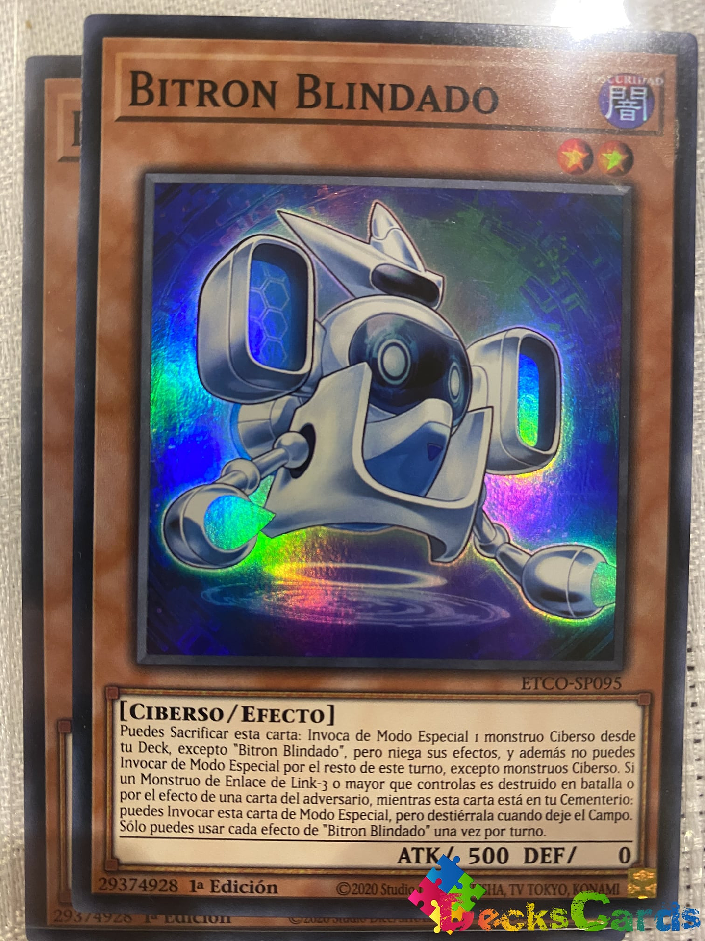 Armored Bitron - ETCO-EN095 - Super Rare 1st Edition 1