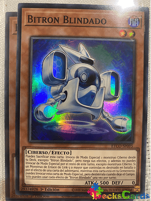 Armored Bitron - ETCO-EN095 - Super Rare 1st Edition