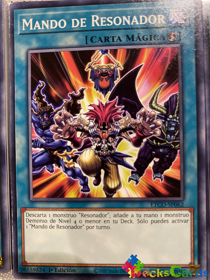 Resonator Command - ETCO-EN062 - Common 1st Edition 1