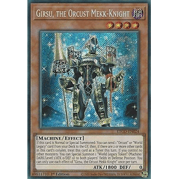 Girsu, the Orcust Mekk-Knight - ETCO-EN024 - Secret Rare 1st Edition