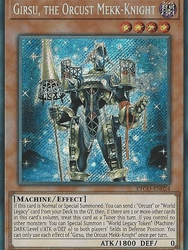 Girsu, the Orcust Mekk-Knight - ETCO-EN024 - Secret Rare 1st Edition