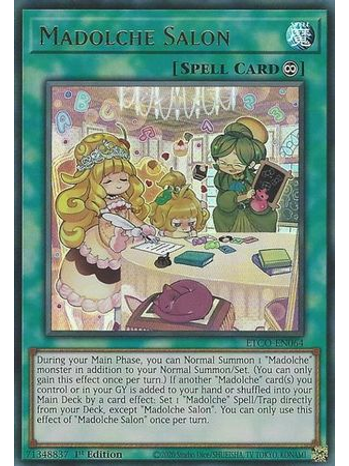Madolche Salon - ETCO-EN064 - Ultra Rare 1st Edition 1