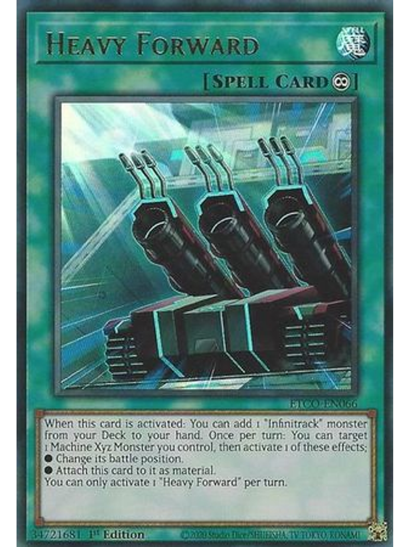 Heavy Forward - ETCO-EN066 - Ultra Rare 1st Edition 1