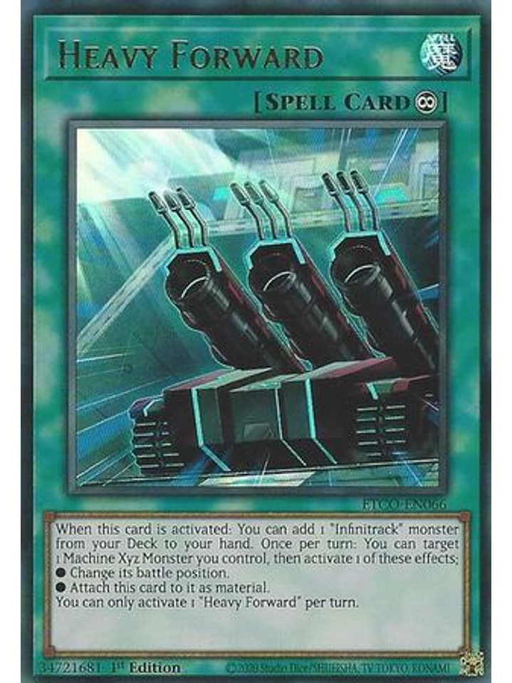 Heavy Forward - ETCO-EN066 - Ultra Rare 1st Edition 1