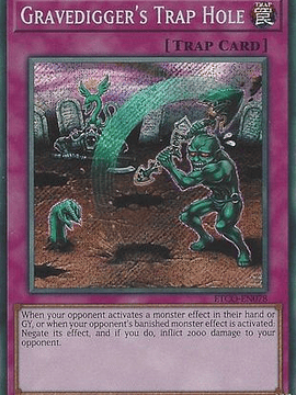 Gravedigger's Trap Hole - ETCO-EN078 - Secret Rare 1st Edition