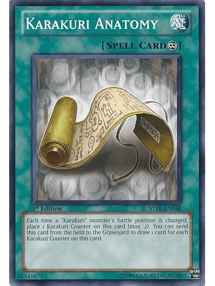 Karakuri Anatomy - STBL-EN048 - Common 1st Edition