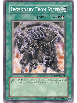 Legendary Ebon Steed - STON-EN040 - Common Unlimited