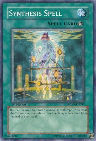 Synthesis Spell - STON-EN043 - Common 1st Edition