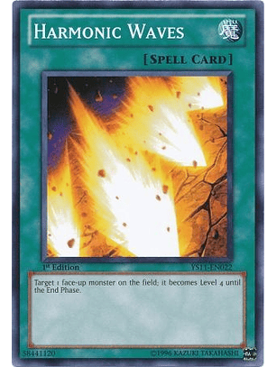 Harmonic Waves - YS11-EN022 - Common 1st Edition