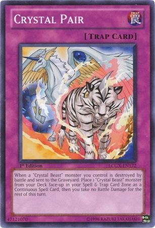 Crystal Pair - LCGX-EN172 - Common 1st Edition