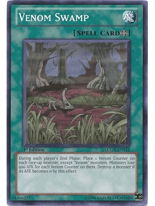 Venom Swamp - LCGX-EN216 - Common 1st Edition