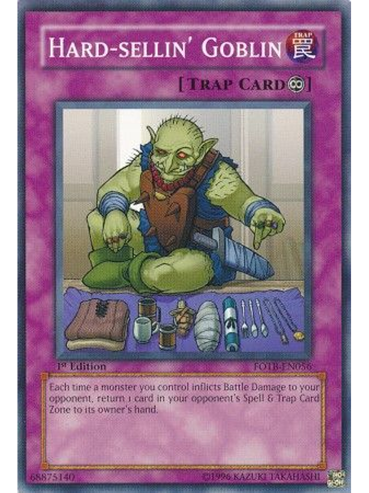 Hard-sellin' Goblin - FOTB-EN056 - Common 1st Edition 1