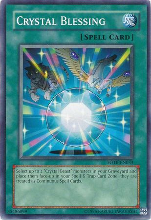 Crystal Blessing - FOTB-EN034 - Common Unlimited