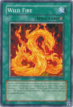 Wild Fire - FOTB-EN039 - Common Unlimited