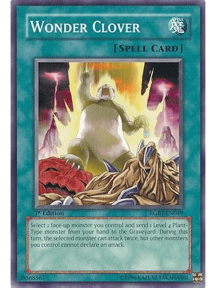Wonder Clover - RGBT-EN049 - Common 1st Edition