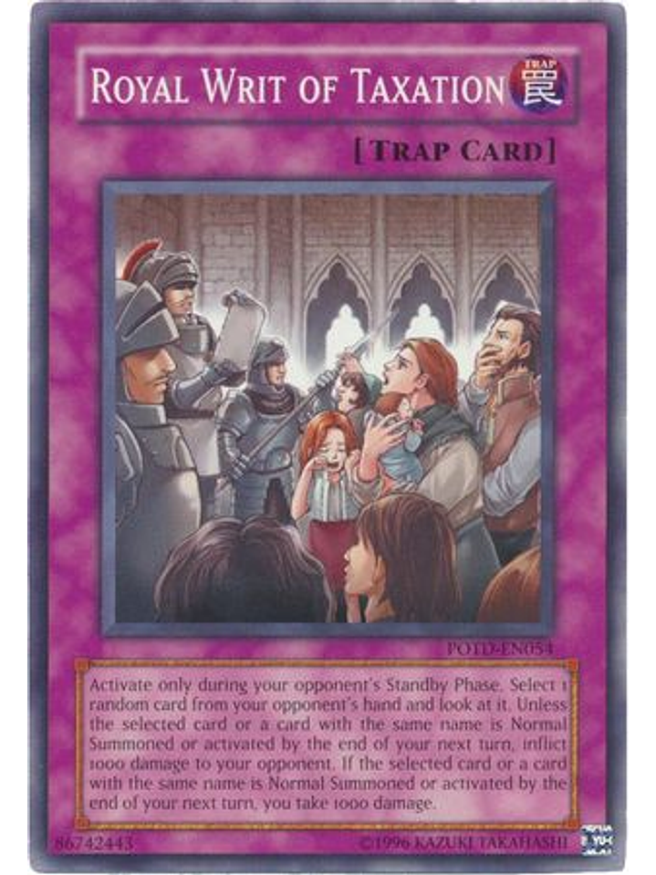 Royal Writ of Taxation - POTD-EN054 - Common Unlimited 1