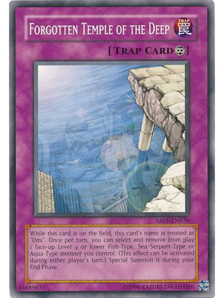 Forgotten Temple of the Deep - ABPF-EN076 - Common Unlimited 1