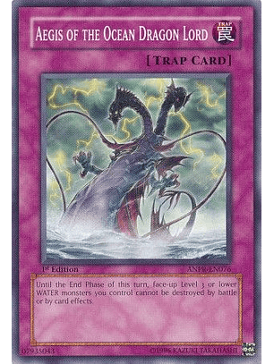 Aegis of the Ocean Dragon Lord - ANPR-EN076 - Common 1st Edition
