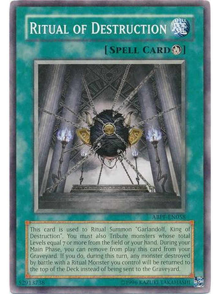 Ritual of Destruction - ABPF-EN058 - Common Unlimited 1