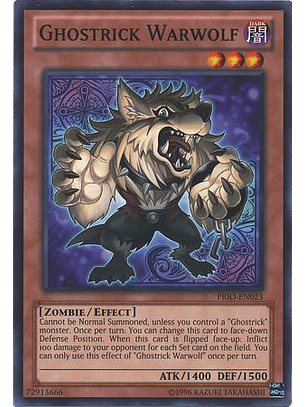 Ghostrick Warwolf - prio-en023 - Common Unlimited