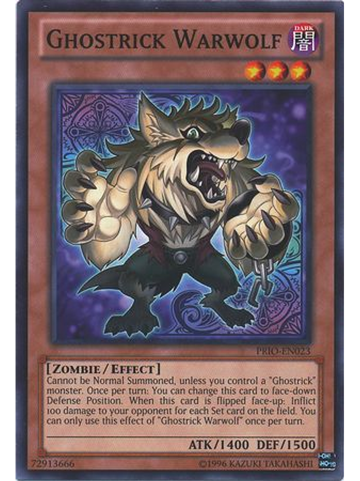 Ghostrick Warwolf - prio-en023 - Common Unlimited 1