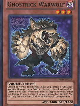 Ghostrick Warwolf - prio-en023 - Common Unlimited