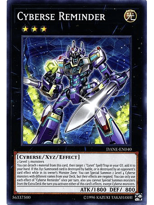 Cyberse Reminder - DANE-EN040 - Common Unlimited