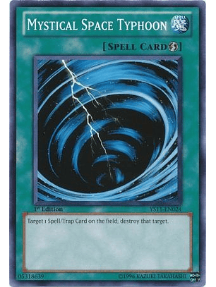 Mystical Space Typhoon - YS11-EN024 - Common 1st Edition