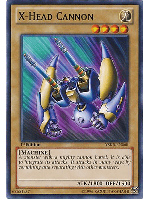 X-Head Cannon - YSKR-EN008 - Common 1st Edition