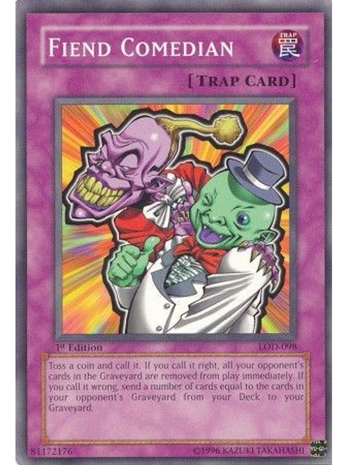 Fiend Comedian - LOD-098 - Common 1st Edition 1