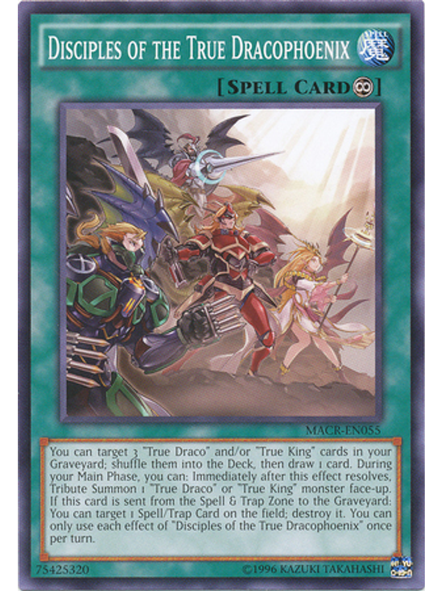 Disciples of the True Dracophoenix - MACR-EN055 - Common Unlimited 1