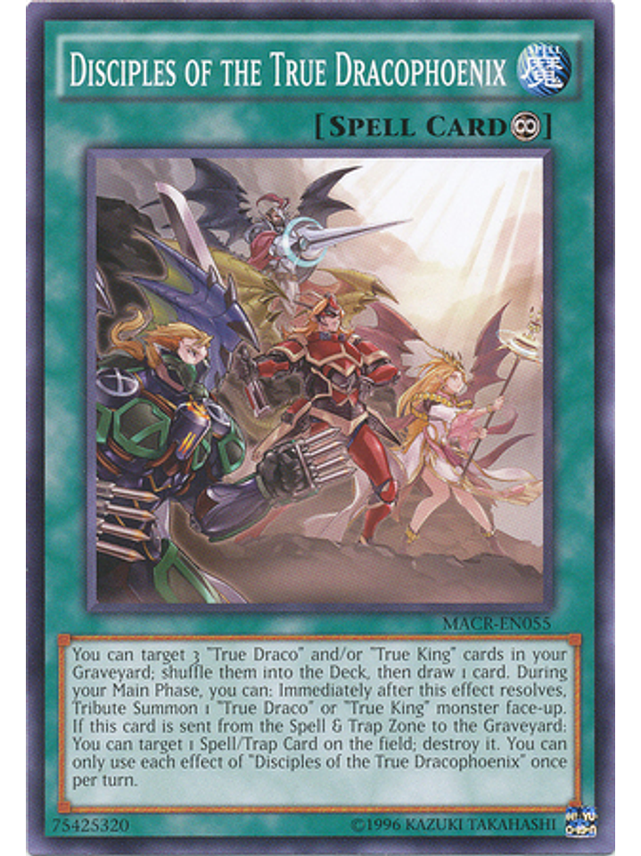 Disciples of the True Dracophoenix - MACR-EN055 - Common Unlimited 1