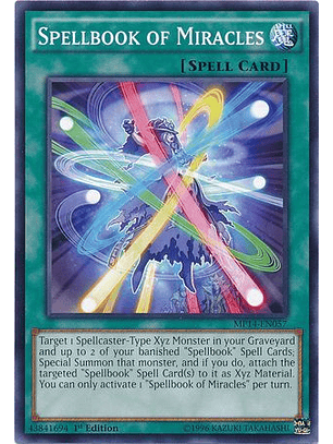 Spellbook of Miracles - MP14-EN057 - Common 1st Edition