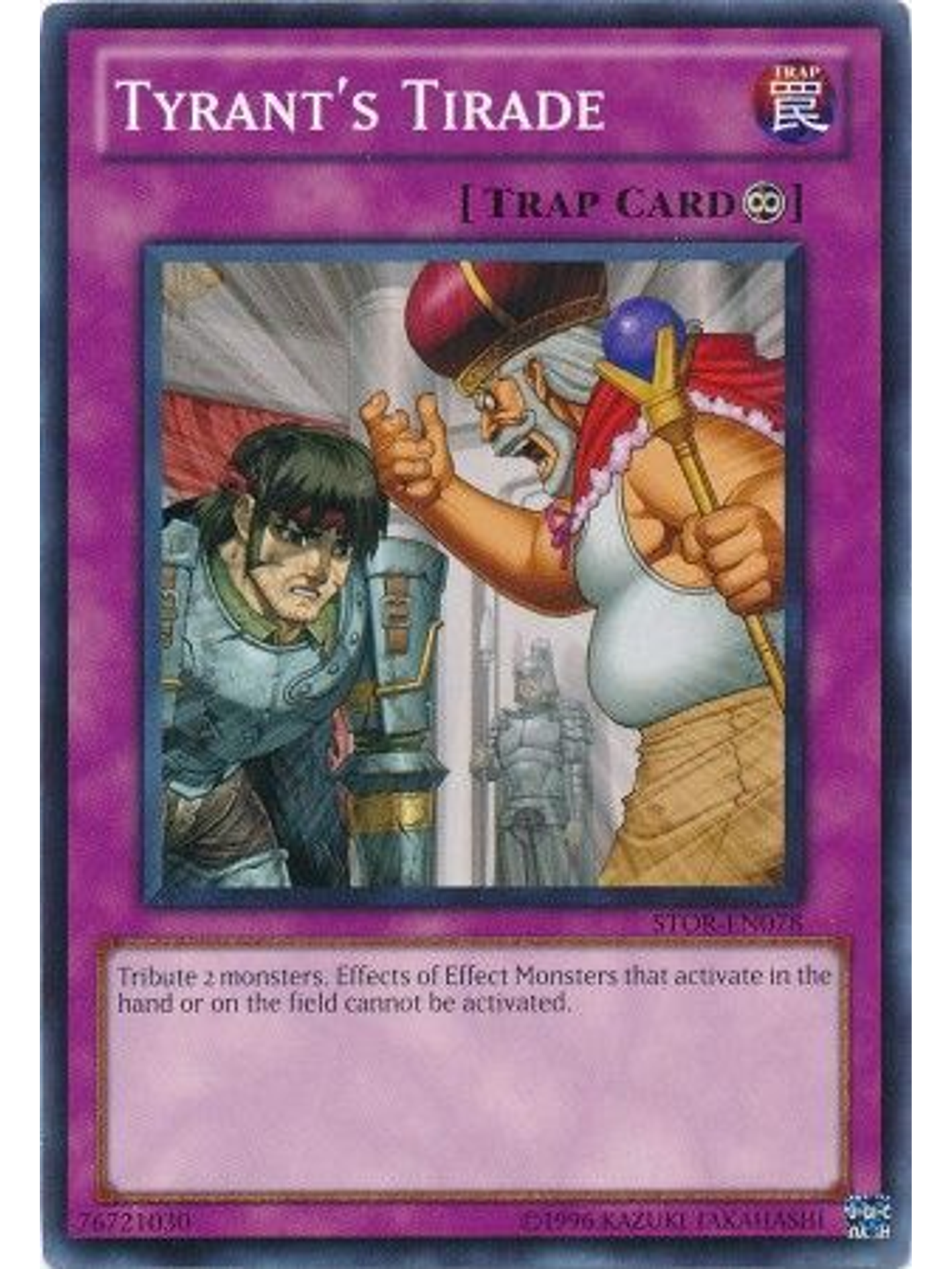 Tyrant's Tirade - STOR-EN078 - Common Unlimited 1