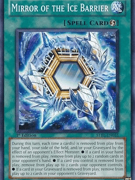 Mirror of the Ice Barrier - STBL-EN055 - Common 1st Edition