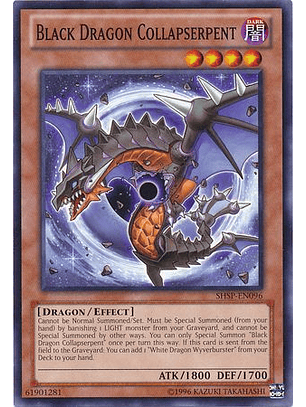 Black Dragon Collapserpent - SHSP-EN096 - Common Unlimited