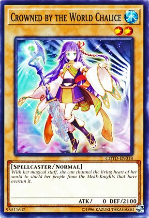 Crowned by the World Chalice - COTD-EN018 - Common Unlimited