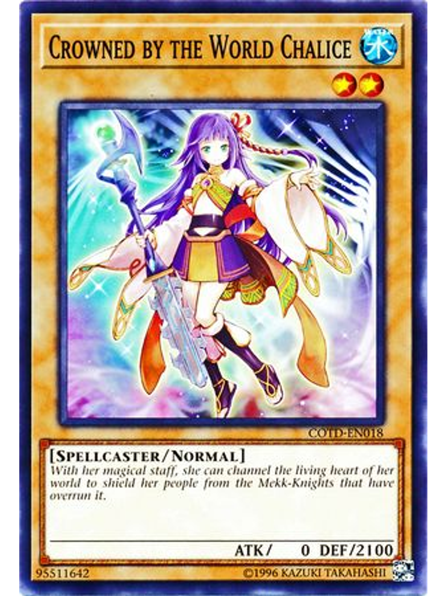 Crowned by the World Chalice - COTD-EN018 - Common Unlimited 1