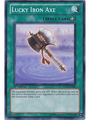 Lucky Iron Axe - YS11-EN030 - Common 1st Edition