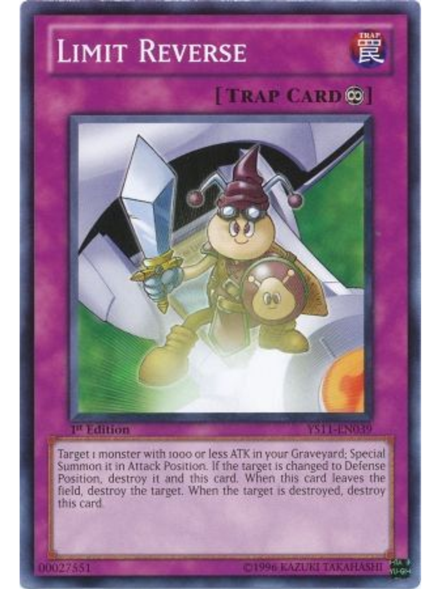 Limit Reverse - YS11-EN039 - Common 1st Edition 1
